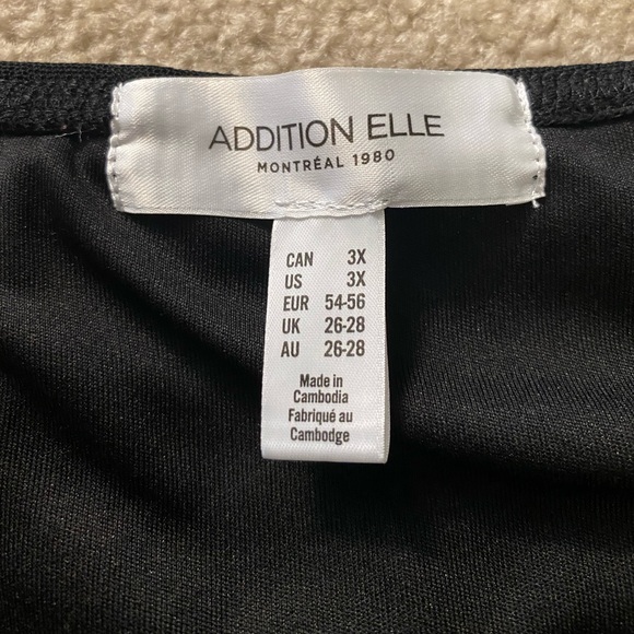 Beautiful Off the Shoulder Black Blouse - Picture 4 of 5